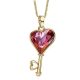  Herz-Schlüsselkette
