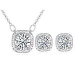  Abgerundetes Schmuckset, Kristall