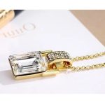  Würfelförmiges Schmuckset, verziert mit Swarovski-Kristallen