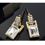  Würfelförmiges Schmuckset, verziert mit Swarovski-Kristallen