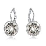  Mini-Piercing-Ohrringe, Kristall, verziert mit Swarovski-Kristallen