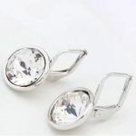  Mini-Piercing-Ohrringe, Kristall, verziert mit Swarovski-Kristallen