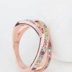  Einzigartiger Ehering, mehrfarbig, 6,5