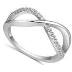  Zirkonia-Steinring, 7,5