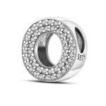 Silberanhänger, Buchstabe, O