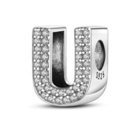 Silberanhänger, Buchstabe, U