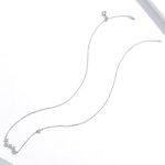 Silberne Halskette mit Sternanhänger