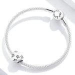 Silberanhänger, Herz mit Sternen