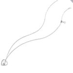 Silberne Halskette mit Bocis-Anhänger