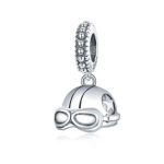 Silberanhänger, Helm