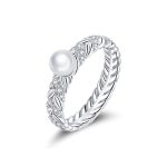 Silberring, Weizenähre, Größe 6