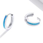 Silberohrringe, Opal