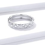 Silberring, geflochten, Größe 7