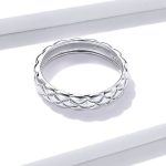 Silberring, geflochten, Größe 6