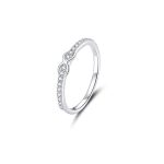 Silberring, Unendlichkeit, Größe 7