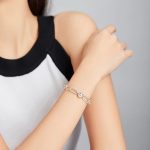 Silberarmband mit Herz, 19 cm