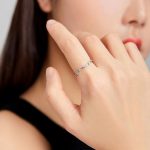 Silberring, Regenbogen, Größe 7