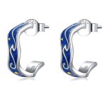 Silberohrringe, Sternenhimmel