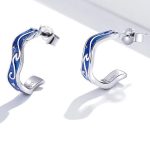 Silberohrringe, Sternenhimmel