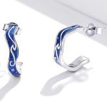 Silberohrringe, Sternenhimmel