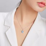 Ezüst nyaklánc teknőssel