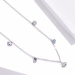 Ezüst nyaklánc kagylókkal