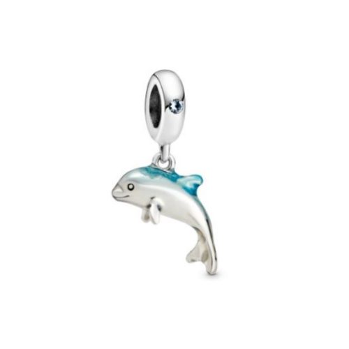 Silberanhänger, Delphin