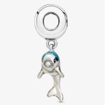 Silberanhänger, Delphin