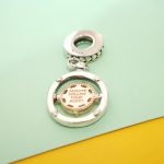 Silberanhänger, Kompass