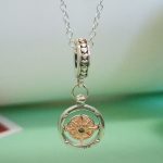 Silberanhänger, Kompass