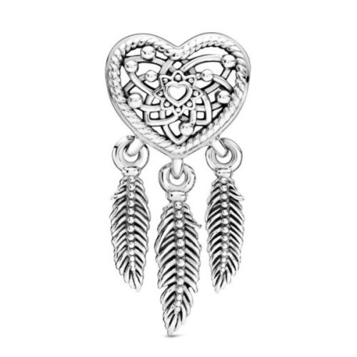 Silberanhänger, Traumfänger, Silber