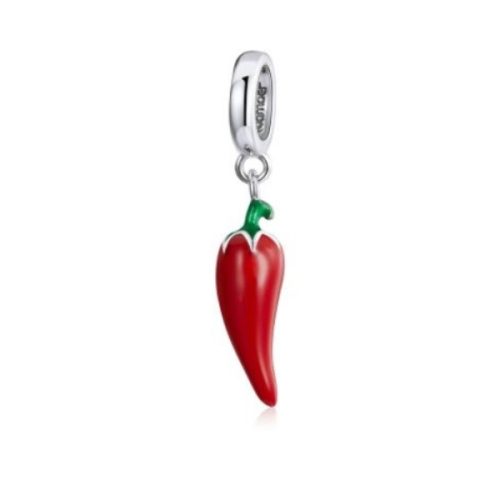 Silberanhänger, Chili-Pfeffer