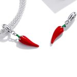 Silberanhänger, Chili-Pfeffer