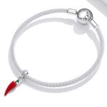 Silberanhänger, Chili-Pfeffer