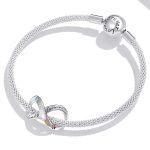 Silberanhänger, endlos, mit Pfoten