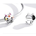 Silberanhänger, Kätzchen