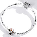 Silberanhänger, Kätzchen