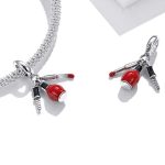 Silberner Anhänger, Maniküre-Set