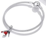 Silberner Anhänger, Maniküre-Set