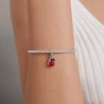 Silberner Anhänger, Maniküre-Set