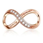 Silberner Anhänger, Familie für immer