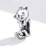 Silberanhänger, Katze