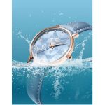 Shengke Damenuhr, blau