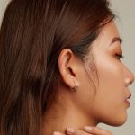 Damenohrringe, Silber, Herz