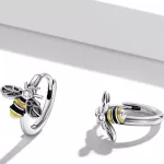 Damenohrringe, Silber, Bienenstock