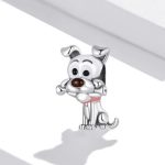 Silberanhänger mit Hundeknochen