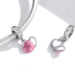 Silberanhänger, Doppelherz