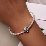 Silberanhänger, Palme