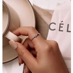 Silberring, offen, mit Seestern