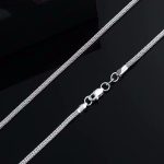 Ezüst nyaklánc férfiaknak, 60 cm